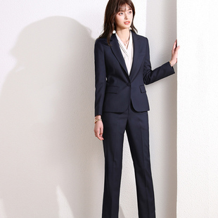 top高端西裤日本气质职场精英，ol职业直筒，工作库西装裤设计感小众