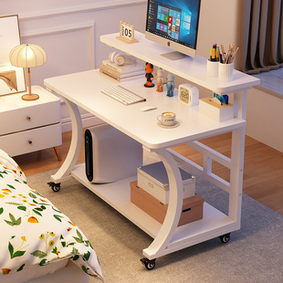 床边桌可移动卧室家用小桌子学生书桌学习桌简约办公桌懒人电脑桌