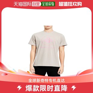 香港直发charlieluciano男士大圆，logotee浅灰色，t恤cl003ttl