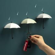雨伞挂钩壁挂无痕钉墙壁强力创意可爱免打孔门后钥匙挂衣装饰粘钩