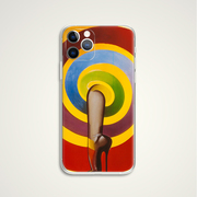 Allen Jones 波普彩虹高跟鞋 名画文艺术生手机壳适用苹果 E314