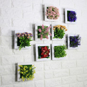 仿真花假花壁挂客厅室内花卉绿植摆件店铺花墙背景墙创意墙面装饰