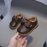女婴儿学步鞋女宝宝公主鞋子小童皮鞋1一3周岁软底春秋款单鞋女童