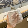 现货速发高颜值耐热玻璃杯带盖勺可爱情侣马克杯子办公室早餐咖啡