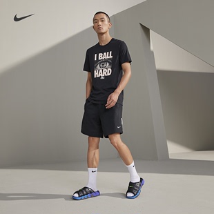 Nike耐克DRI-FIT男子速干法式毛圈篮球短裤夏季运动裤DQ5713