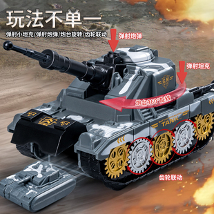 坦克玩具小男孩军事装甲车模型，儿童仿真惯性，男生坦克车宝宝玩具车