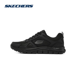 Skechers斯凯奇男鞋秋冬季休闲运动网面透气减震缓震跑步鞋健步鞋