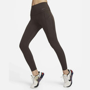 NIKE耐克女子紧身训练运动裤弹力舒适瑜伽健身长裤DQ5997-237