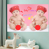 可爱男宝宝海报照片婴儿画报娃娃画报孕妇备孕胎教大图片墙贴画bb