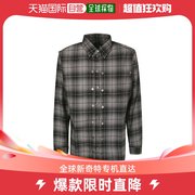 香港直邮潮奢 Y/Project 男士格纹长袖衬衫