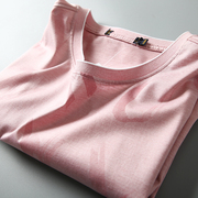 丝光棉+莱赛尔混纺好面料，夏季薄款印花顺滑舒适短袖t恤衫打底上衣