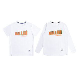 BALLHO 新美式篮球短袖速干T恤训练运动球衣男宽松上衣长袖投篮服