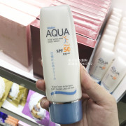 泰国MistineAQUA防晒霜全身户外保湿防水身体防晒乳女SPF50+70ml