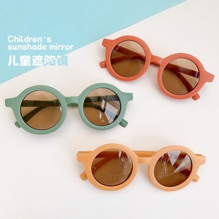 儿童太阳镜男孩女孩护眼防紫外线，墨镜婴幼儿宝宝，防晒遮阳眼镜折叠