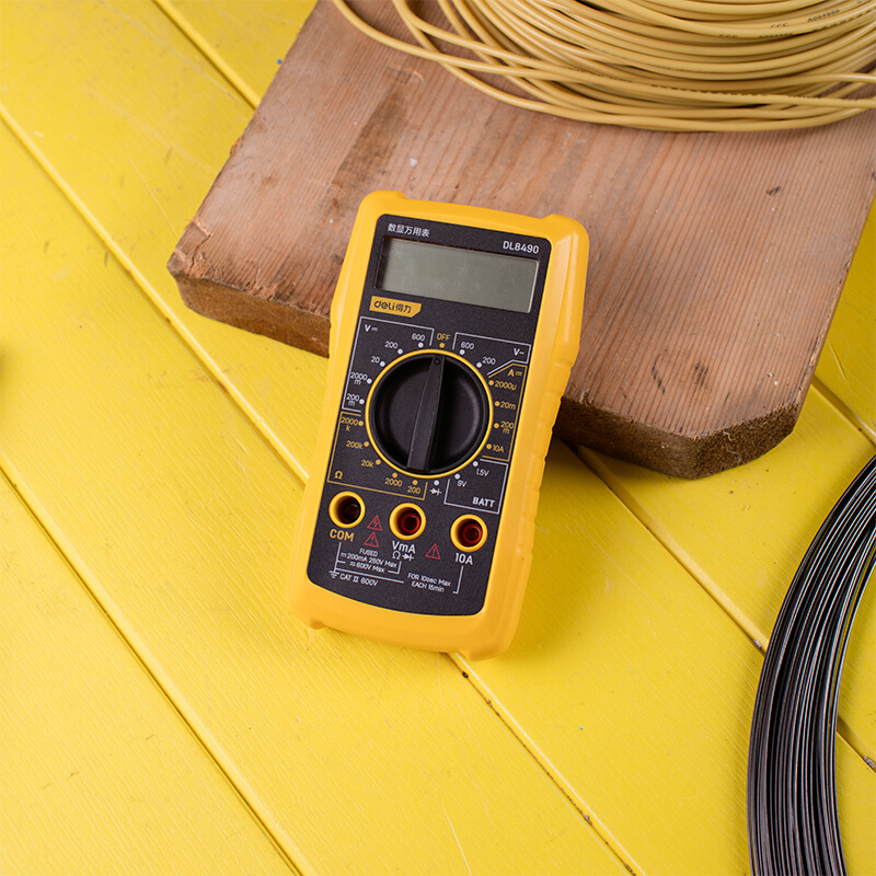Effective 4deli digital display A multimeter Multimeter ammeter 3-12 position 600V DL8490in the Hardware/Tool , Instrumentation , Multimeter category - from Buy2taobao.com to provide professional Taobao agent buy service