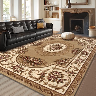 高级美式地毯客厅沙发茶几卧室家用中式欧式复古轻奢加厚羊毛定制