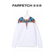 Final SaleMarcelo Burlon County Of Milan童装羽毛印花T恤FAR