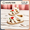 小羊沃利woollykids水果派对宝宝婴幼儿童真皮夏季防滑学步鞋凉鞋