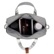 单肩斜跨摄影包 休闲数码包微单单反内胆包男女文艺相机手提包
