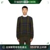 香港直邮潮奢 Polo Ralph Lauren 男士绿色格纹毛衣