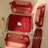 三岁猫hellokitty化妆包，日系大容量洗漱包便携捆绑式多功能，收纳包