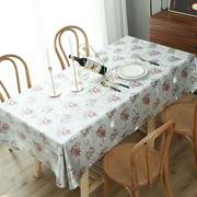 桌布防水防油防烫免洗pvc餐桌布布艺欧式圆形，长方形台布茶几垫