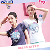 VICTOR威克多胜利HELLOKITTY凯蒂猫羽毛球服女款速干T恤KT301