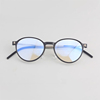 超轻复古眼睛框近视眼镜框纯钛板材眼镜圆框配近视男女防蓝光8805