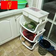 厨房菜架水果蔬菜置物架厨房用品转角架玩具收纳架儿童用品整理柜