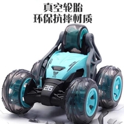 儿童翻滚特技360度遥控五轮翻斗车电动越野赛充电耐摔男孩玩具车