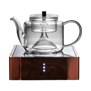 电器玻璃煮茶壶蒸煮两用黑白茶煮茶器中式厚电陶炉煮茶套装