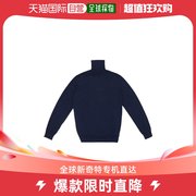 香港直邮salvatoreferragamo藏蓝色高领针织，套衫120452