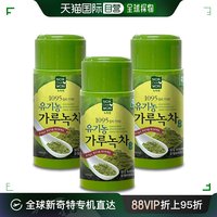 韩国直邮nokchawon绿茶园有机农，绿茶粉6瓶各种点心零食材料敷面膜