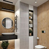 壁龛浴室嵌入式定制不锈钢隔板灯带时尚卫生间淋浴房壁龛柜置物架