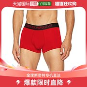 香港直邮EMPORIO ARMANI 男士红色棉质平角内裤 39-111389-7A729-