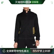香港直邮Emporio Armani阿玛尼男士外套黑色涤纶运动日常舒适