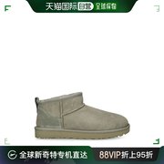 香港直邮潮奢 Ugg 女士10毫米Classic Ultra Mini剪羊毛靴子