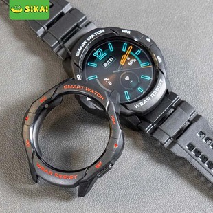 适用于华为手表保护壳watch3pronewgt3表带gt2pro表壳智能手表保护套，gt2表带迷彩保护壳手表全包壳膜