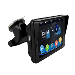 7寸车载mp5多媒体便携式carplay Auto手机蓝牙车载导航仪显示器