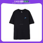 韩国直邮nike耐克上装t恤男女，款黑色圆领短袖精美品质上乘舒适