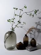 森空间花瓶装饰卧室客厅玄关台面桌面简约风创意插花玻璃容器摆件