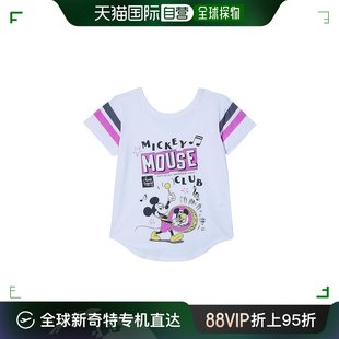 香港直邮潮奢 chaser 女童 Disney 100 - Club 米奇老鼠T恤(学步/
