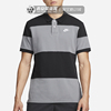 Nike夏季男子条纹翻领短袖POLO衫休闲透气运动T恤DM6951-010