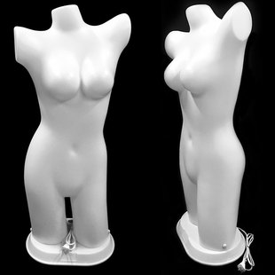 加厚型塑料灯模男女模特道具半身灯光文胸模特发光内衣裤展示架子