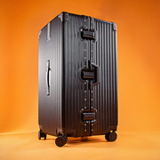 超大行李箱男大容量拉杆箱女学生，铝框密码皮箱子，特大号旅行箱60寸