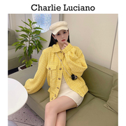 Charlie Luciano小香风短外套 短外套衬衫男女同款CL外套