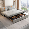 奶油风折叠沙发床两用小户型，客厅网红款多功能，储物伸缩床现代简约