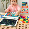 磁性儿童画板液晶手写板，可擦写小孩彩色涂鸦板，磁力绘画板1-3岁宝