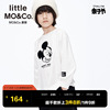 littlemoco童装秋冬装男童，上衣女童纯棉长袖，t恤儿童迪士尼米奇ip