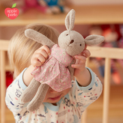 applepark安抚玩偶可爱兔子娃娃公仔可入口毛绒，玩具新生儿满月礼